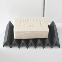 Jabonera Zigzag, negro