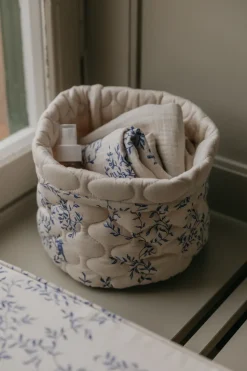 Jardim Satin cesta acolchada 2 piezas, 20xØ20 cm + 30xØ30 cm