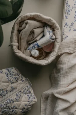 Jardim Satin cesta acolchada 2 piezas, 20xØ20 cm + 30xØ30 cm