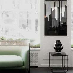 Jarrón 04 Balloon 32 cm, negro