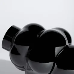 Jarrón 04 Balloon 32 cm, negro