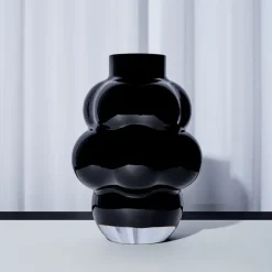 Jarrón 04 Balloon 32 cm, negro