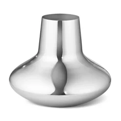 Jarrón acero inoxidable Henning Koppel, mediano, 18,5 cm