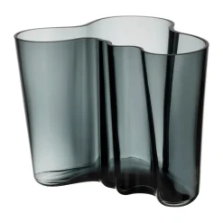 Jarrón Alvar Aalto, gris oscuro, 160 mm