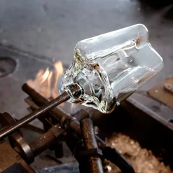 Jarrón Alvar Aalto opal (blanco), 95 mm