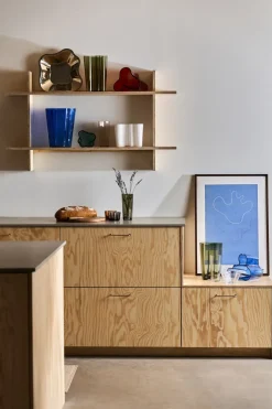 Jarrón Alvar Aalto verde musgo, 251 mm