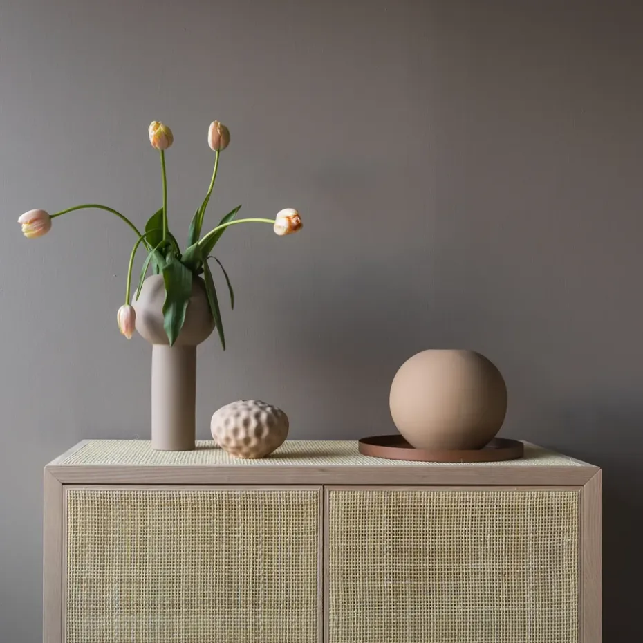 Jarrón Ball peanut, 20 cm