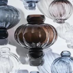 Jarrón Balloon 40 cm, Smoke