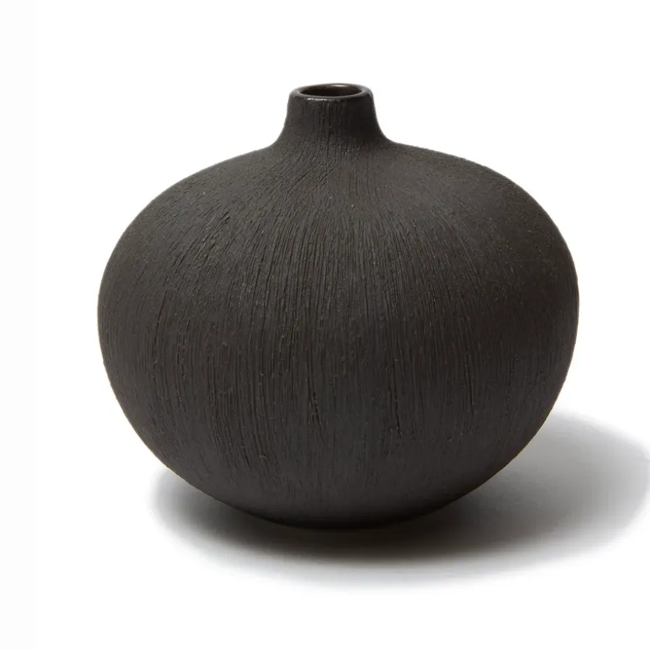 Jarrón Bari, Black, L