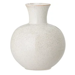 Jarrón Bloomingville pintado a mano 22,5 cm, blanco