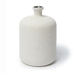Jarrón Bottle, Sand white, medium