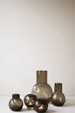 Jarrón Bunch mini Ø12 cm, Brown