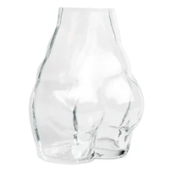 Jarrón Butt S 10,5 cm, Transparente