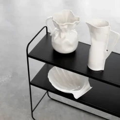 Jarrón Crumple, Blanco