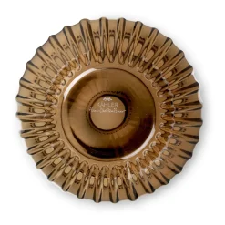 Jarrón de vidrio Hammershøi 14 cm, nogal