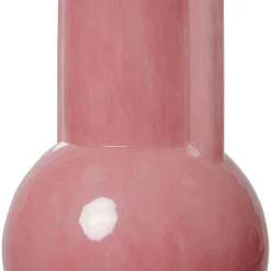 Jarrón de vidrio HK Living 25 cm, Flamingo pink