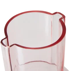 Jarrón de vidrio HK Living 23 cm, pink