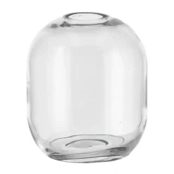 Jarrón Dew Ø6,5x10 cm, Transparente