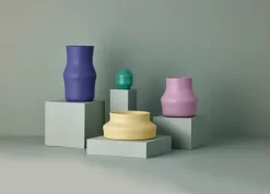 Jarrón Dorotea 12x25 cm, Mellow yellow