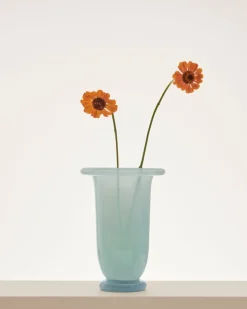 Jarrón Empire, Medium Ice blue-light blue