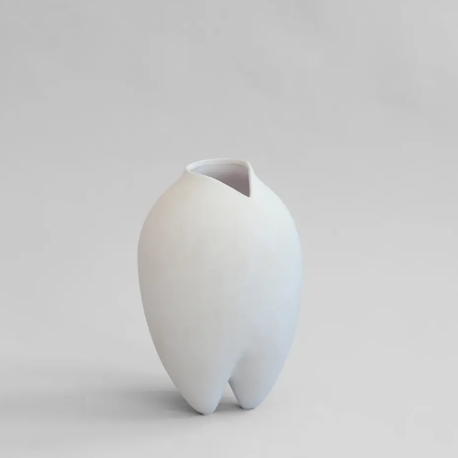 Jarrón estrecho Sumo, Bone White