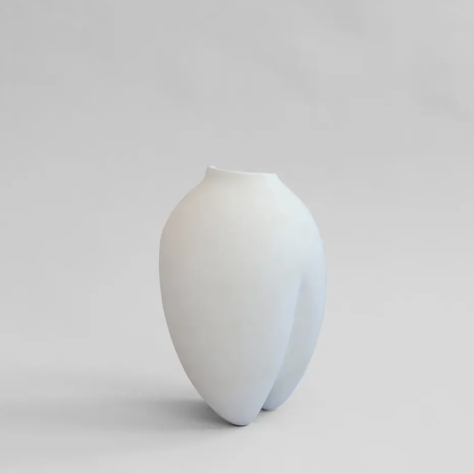 Jarrón estrecho Sumo, Bone White