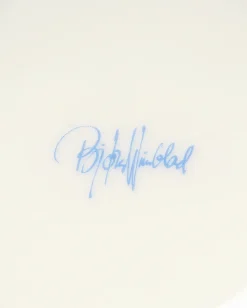 Jarrón Eva 18,5 cm, Azul-azul