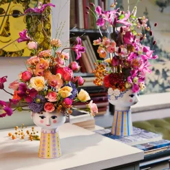 Jarrón Eva 15 cm, Lila