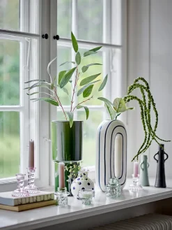 Jarrón Fian 11 cm, Azul