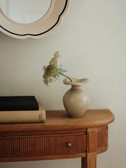 Jarrón Florentina XS 14 cm, Beige