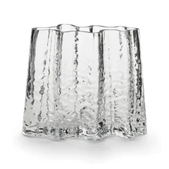 Jarrón Gry wide 19 cm, Clear