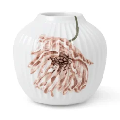 Jarrón Hammershøi Poppy 13 cm, blanco