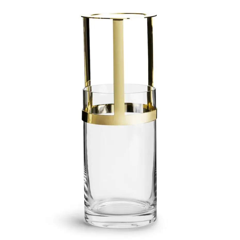 Jarrón Hold, color dorado