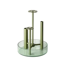 Jarrón Ikeru Forest green, Alto