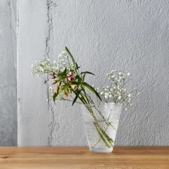 Jarrón Kastehelmi, transparente