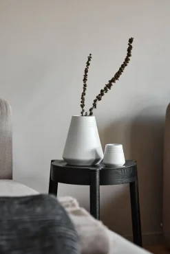 Jarrón Lines 18 cm, blanco