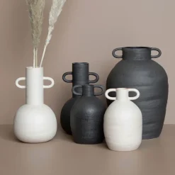 Jarrón Long 30 cm, Black