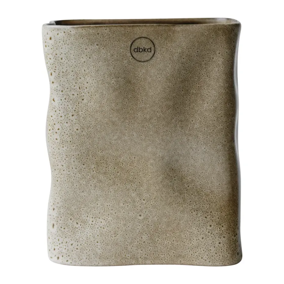 Jarrón Meadow H18 cm, Beige