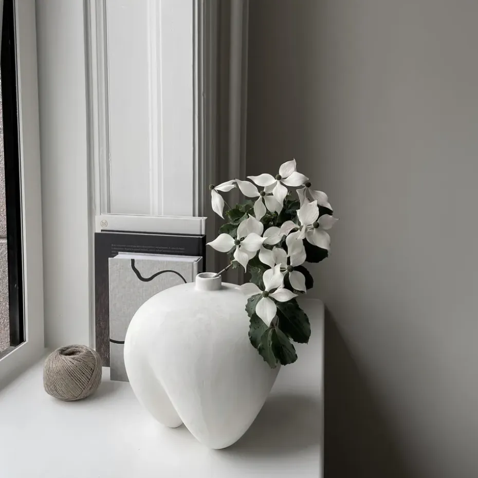 Jarrón mini Sumo, Bone White