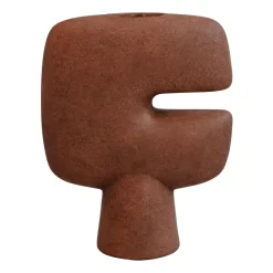 Jarrón mini Tribal, Terracota