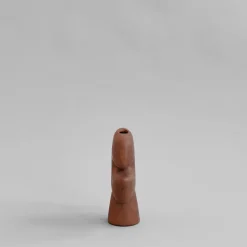 Jarrón mini Tribal, Terracota