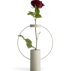 Jarrón Moon 30 cm, arena