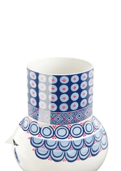 Jarrón Olga 20 cm, Azul