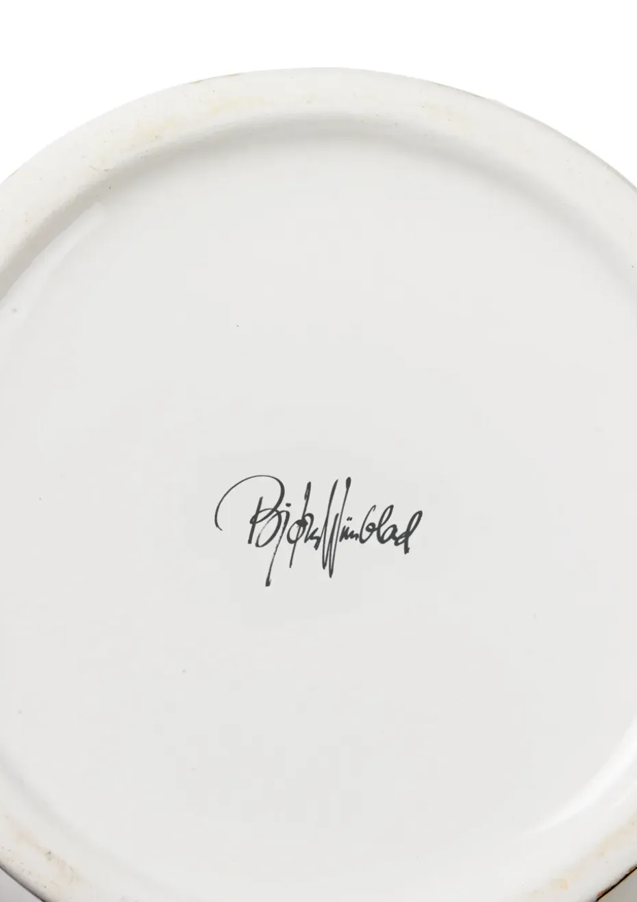 Jarrón Olga 20 cm, Azul