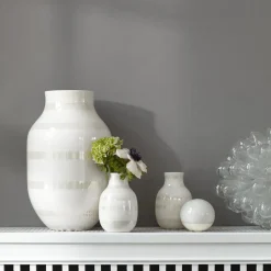 Jarrón Omaggio perla, grande