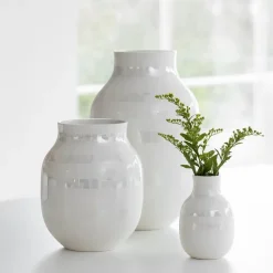 Jarrón Omaggio perla, mediano