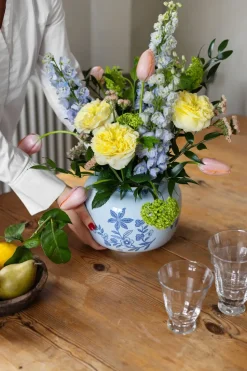 Jarrón Ostindia, Ø22x17 cm