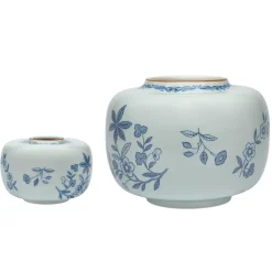 Jarrón Ostindia, Ø22x17 cm