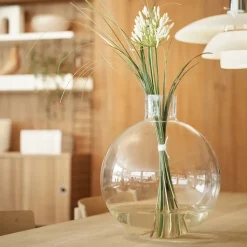 Jarrón Pallo, transparente 37 cm