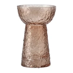 Jarrón para jacintos Flor, Marrón